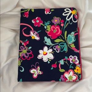 Never Used Vera Bradley Ribbons Pattern iPad Case